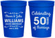 Personalized Anniversary 16 oz Stadium Cups - 50 Years Of Marriage | 80017