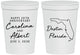 Personalized Anniversary 16 oz Stadium Cups - 20th Wedding | 80031