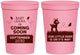 Personalized Baby Shower 16 oz Stadium Cups - Little Deer On The Way | 90011