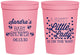 Personalized Baby Shower 16 oz Stadium Cups - Sweet Little Lady | 90024