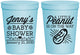 Personalized Baby Shower 16 oz Stadium Cups - Peanut On The Way | 90025