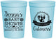 Personalized Baby Shower 16 oz Stadium Cups - Racoon Cuteness | 90037