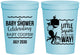 Personalized Baby Shower 16 oz Stadium Cups - Little Squirt On The Way | 90045
