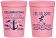 Personalized Baby Shower 16 oz Stadium Cups - Gender Reveal Whale | 90053