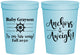 Personalized Baby Shower 16 oz Stadium Cups - Nautical Anchors Aweigh | 90054