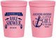 Personalized Baby Shower 16 oz Stadium Cups - Anchors Aweigh Little Girl | 90056