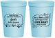 Personalized Baby Shower 16 oz Stadium Cups - Fish | 90075