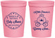 Personalized Baby Shower 16 oz Stadium Cups - Princess Coming Soon | 90085