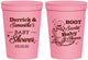 Personalized Baby Shower 16 oz Stadium Cups - Boot Scootin | 90106