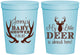 Personalized Baby Shower 16 oz Stadium Cups - My Little Deer | 90124