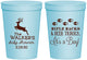 Personalized Baby Shower 16 oz Stadium Cups - Rifle Racks Deer Tracks | 90128