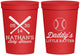 Personalized Baby Shower 16 oz Stadium Cups - Baseball Little Batter | 90136