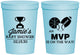 Personalized Baby Shower 16 oz Stadium Cups - Sports Mvp | 90141