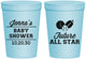 Personalized Baby Shower 16 oz Stadium Cups - Future All Star | 90146
