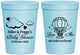 Personalized Baby Shower 16 oz Stadium Cups - Love Is In The Air | 90163