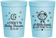 Personalized Baby Shower 16 oz Stadium Cups - Little Lamb On The Way | 90167
