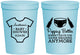 Personalized Baby Shower 16 oz Stadium Cups - Popping Bottles | 90169