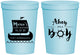 Personalized Baby Shower 16 oz Stadium Cups - Ahoy It’s A Boy | 90177