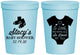 Personalized Baby Shower 16 oz Stadium Cups - Loved By All | 90188