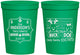 Personalized Baby Shower 16 oz Stadium Cups - Christmas Gender Reveal | 90194