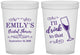 Custom Bridal Shower 16 oz Translucent Cups - I'll Drink To The That | 100006
