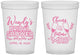 Custom Bridal Shower 16 oz Translucent Cups - Future Mrs | 100011
