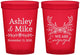 Custom Engagement 16 oz Translucent Cups - We Are Engaged | 10009