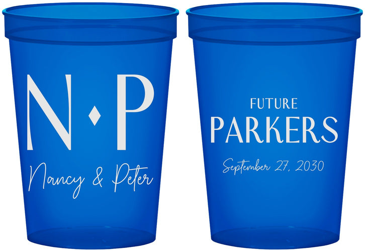 Custom Engagement 16 oz Translucent Cups - Future | 10010