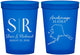 Custom Wedding 16 oz Translucent Cups - Alaska | 101
