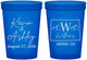 Custom Wedding 16 oz Translucent Cups - Colorado | 105