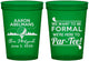 Custom Bar Mitzvah 16 oz Translucent Cups - 13th Birthday Golf | 110010