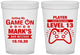 Custom Bar Mitzvah 16 oz Translucent Cups - 13th Birthday Video Game | 110013
