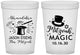 Custom Bar Mitzvah 16 oz Translucent Cups - 13th Birthday Magic | 110015