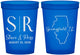 Custom Wedding 16 oz Translucent Cups - Illinois | 112