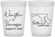 Custom Wedding 16 oz Translucent Cups - Maryland | 119