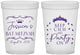 Custom Bat Mitzvah 16 oz Translucent Cups - 12th Birthday Tiara | 120002