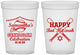 Custom Bat Mitzvah 16 oz Translucent Cups - 12th Birthday Softball | 120012