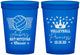 Custom Bat Mitzvah 16 oz Translucent Cups - 12th Birthday Volleyball | 120015