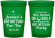 Custom Bat Mitzvah 16 oz Translucent Cups - 12th Birthday Golf | 120019