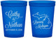 Custom Wedding 16 oz Translucent Cups - Michigan | 121