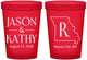 Custom Wedding 16 oz Translucent Cups - Missouri | 124