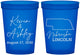Custom Wedding 16 oz Translucent Cups - Nebraska | 126