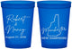 Custom Wedding 16 oz Translucent Cups - New Hampshire | 128