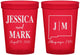 Custom Wedding 16 oz Translucent Cups - New Mexico | 130