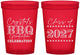 Custom Graduation 16 oz Translucent Cups - Class Of 2027 Bbq | 130005