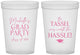 Custom Graduation 16 oz Translucent Cups - Class Of 2027 Tassel Hassel | 130011