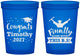 Custom Graduation 16 oz Translucent Cups - Class Of 2027 Done With Bs | 130025
