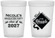 Custom Graduation 16 oz Translucent Cups - Class Of 2027 Tassel Hassel | 130032