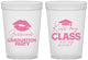 Custom Graduation 16 oz Translucent Cups - Class Of 2027 Kiss My Class | 130041