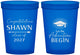 Custom Graduation 16 oz Translucent Cups - Class Of 2027 Adventure Begin | 130048